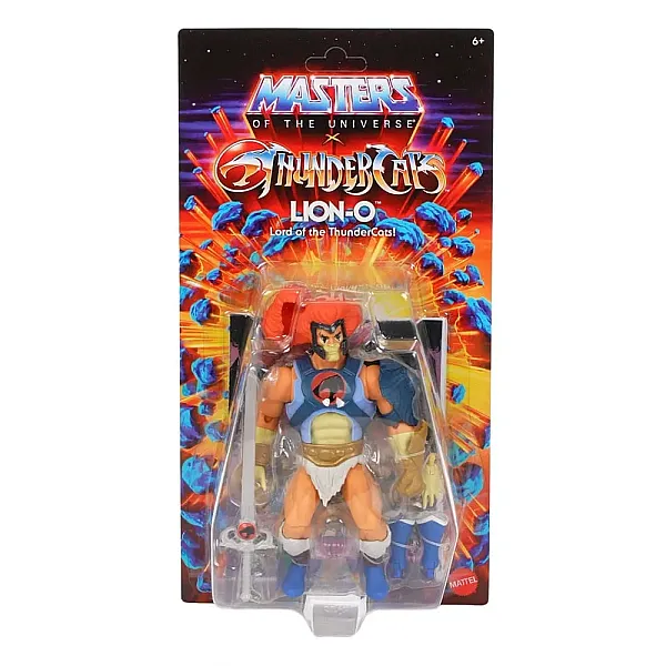 MASTERS OF THE UNIVERSE X THUNDERCATS ACTION FIGURE LION-O 14 CM